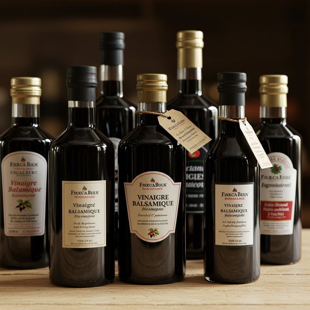 Bouteilles de Vinaigre Balsamique