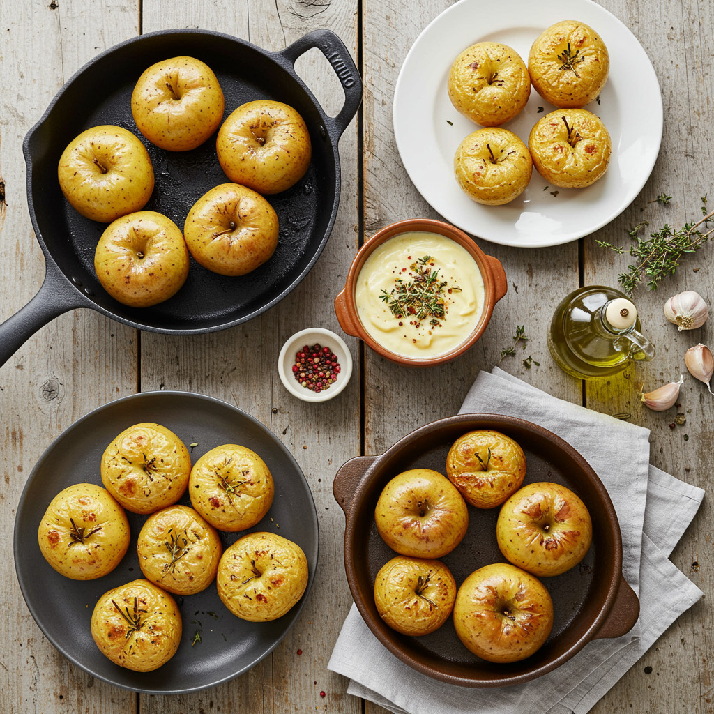 Cuisson des pommes de terre