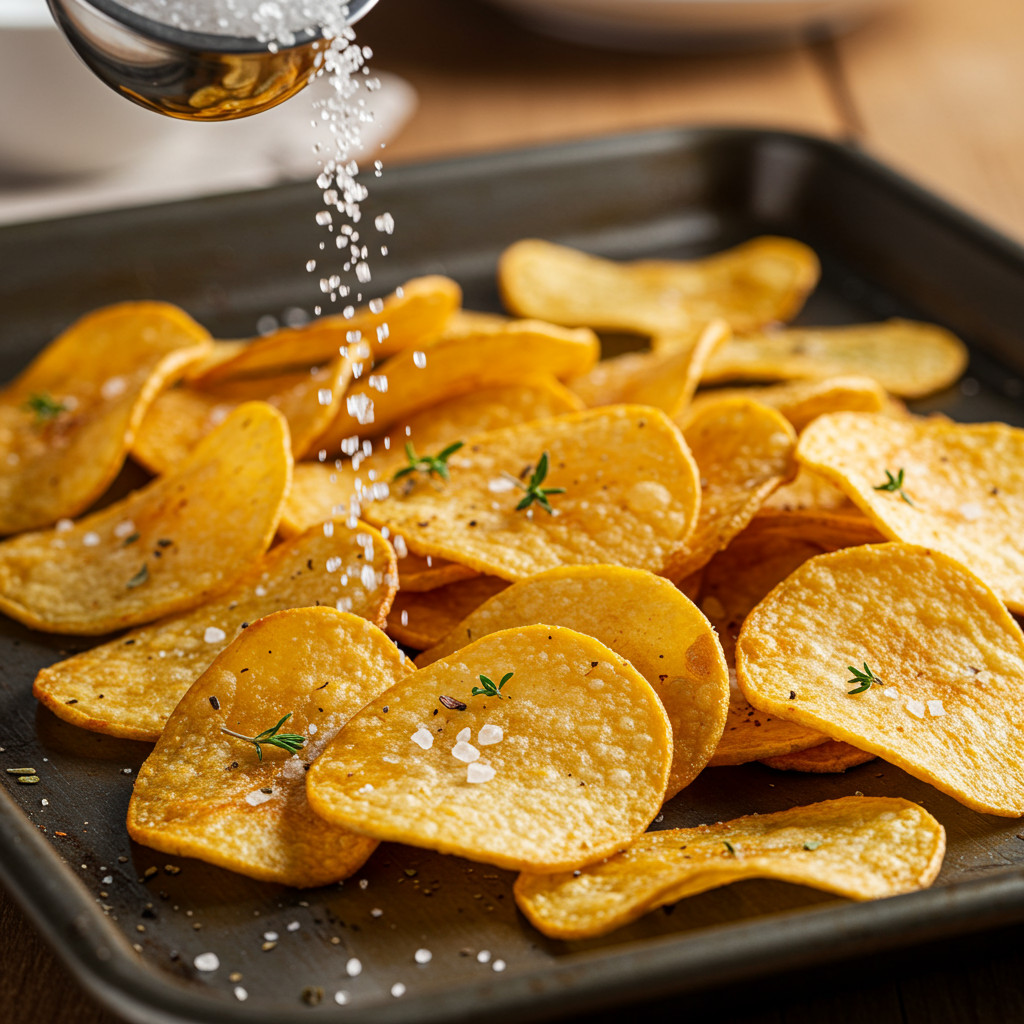 Chips au four
