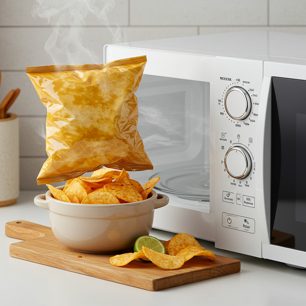 Chips au micro-ondes