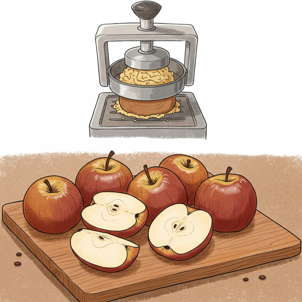 Écrasage des pommes de terre