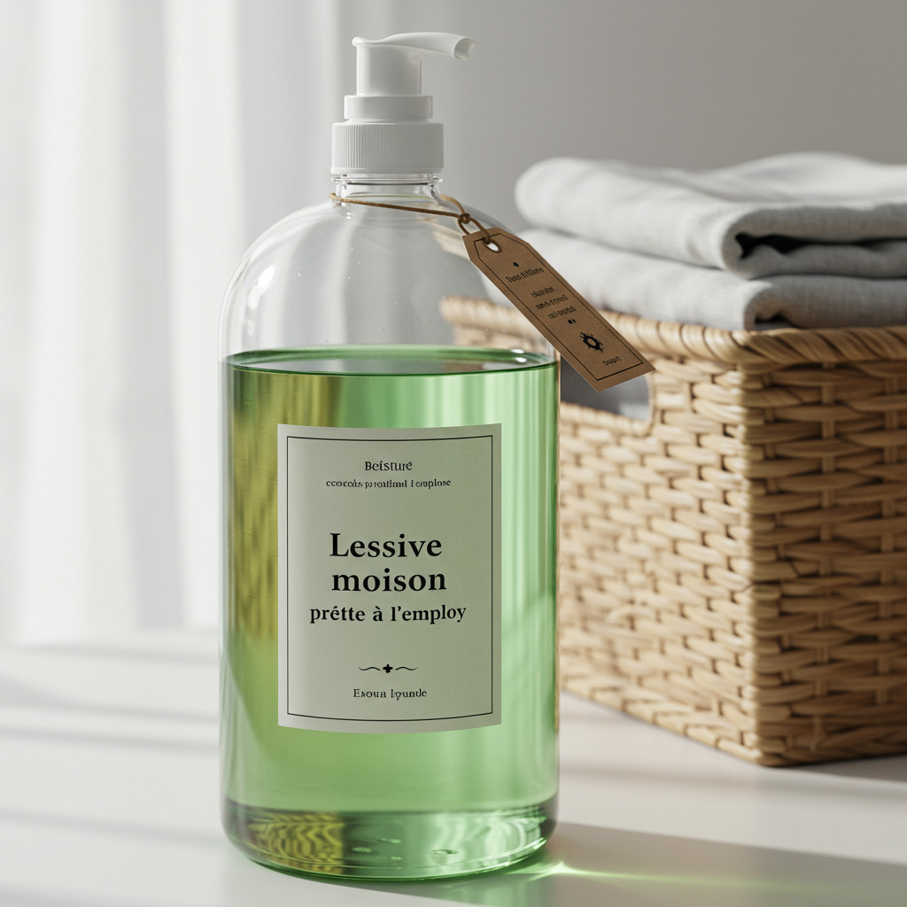 Lessive maison prête à l'emploi