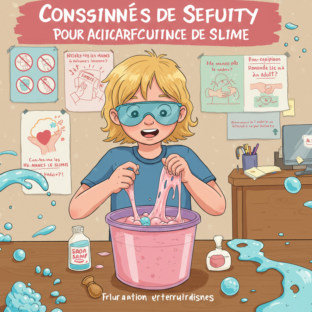 Consignes de sécurité pour la fabrication de slime