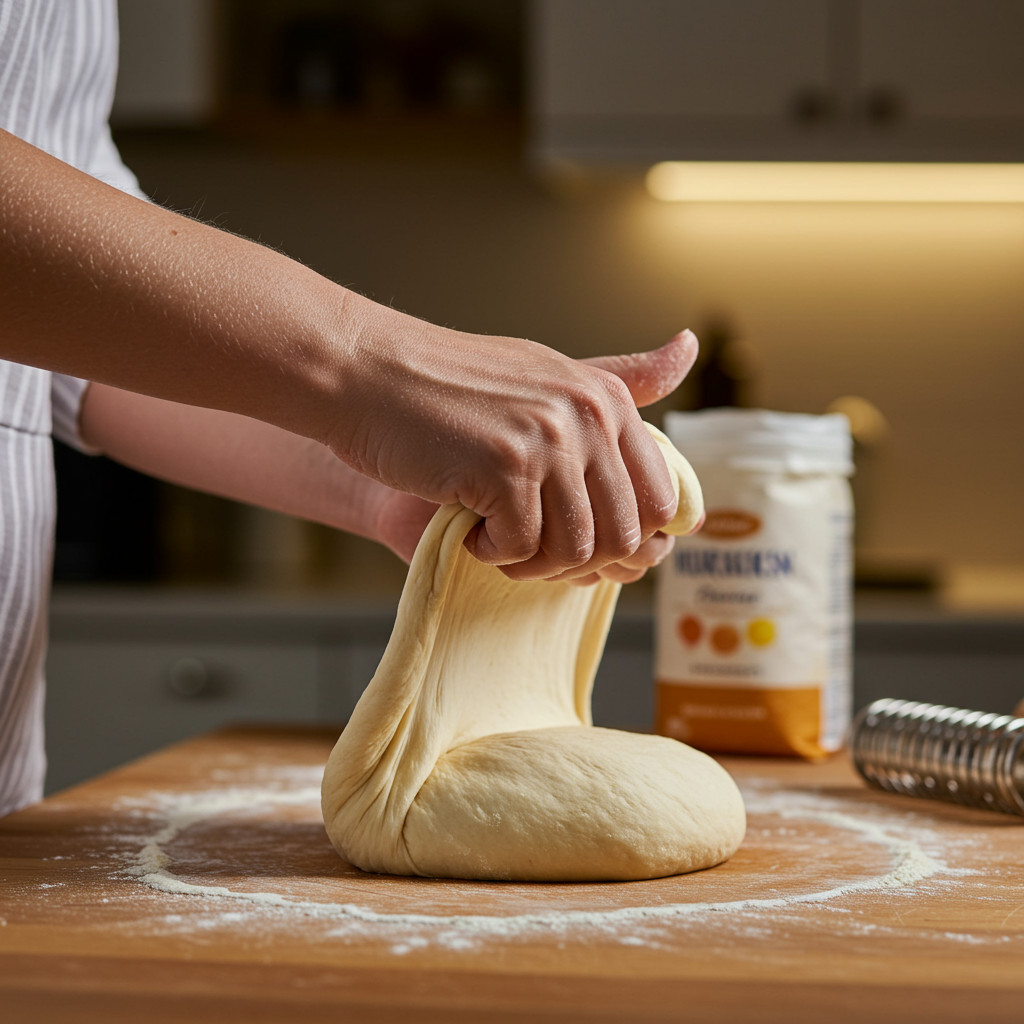 Pétrissage de la pâte