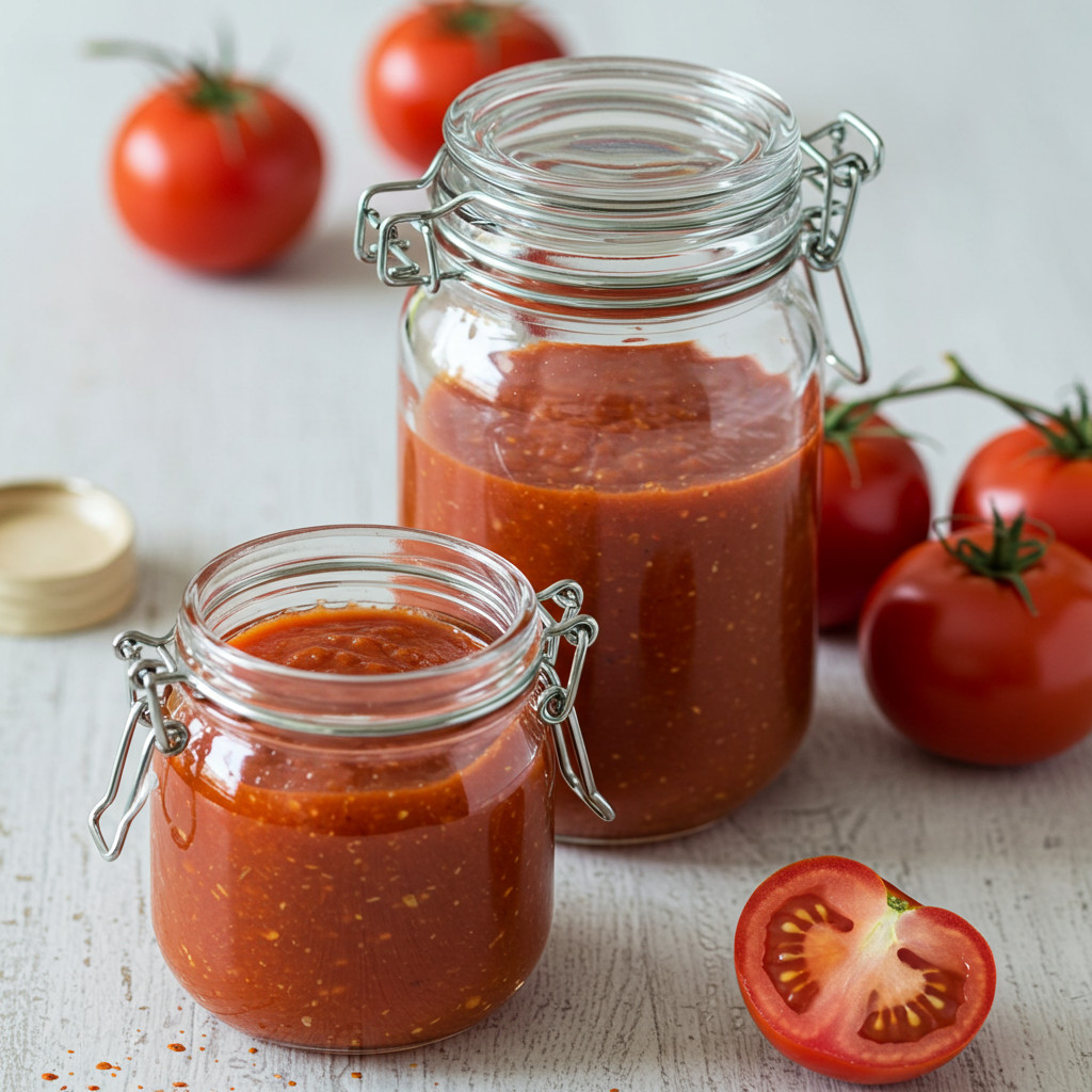 Sauce tomate maison prête