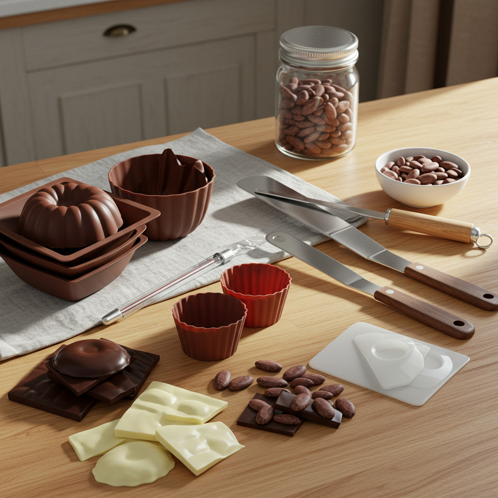 Matériel de chocolatier maison