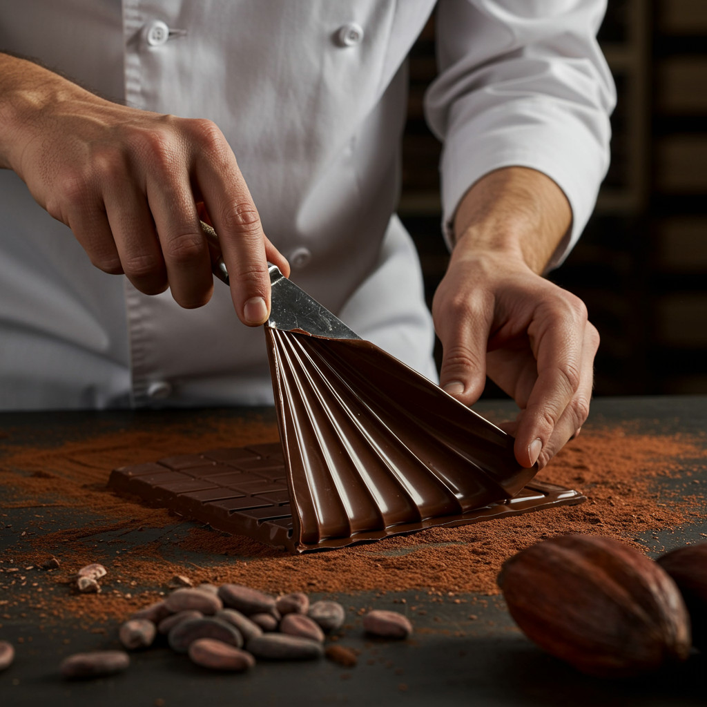 Démoulage des chocolats