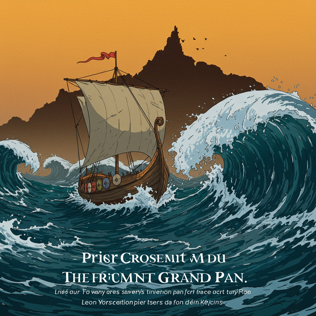 Premier croisement du grand pan