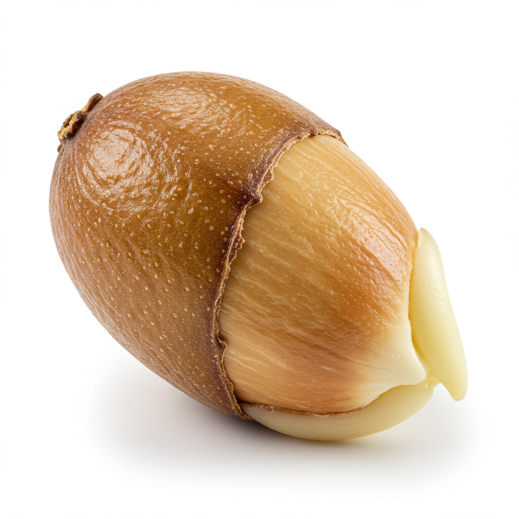 Noyau d'avocat propre et prêt pour la germination