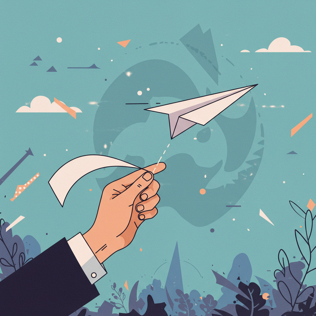 Lanceur d'avion en papier