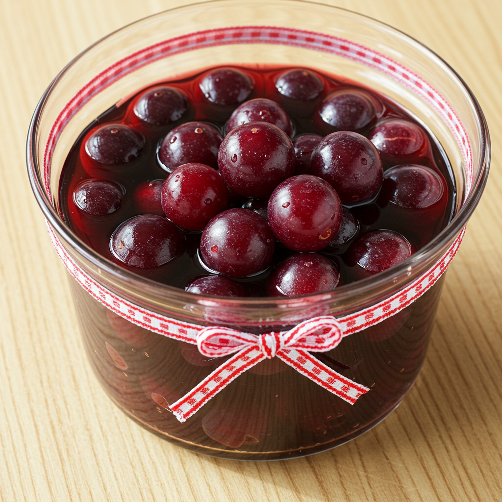 Cerises Amarena faites maison