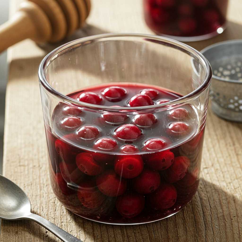 Macération des cerises