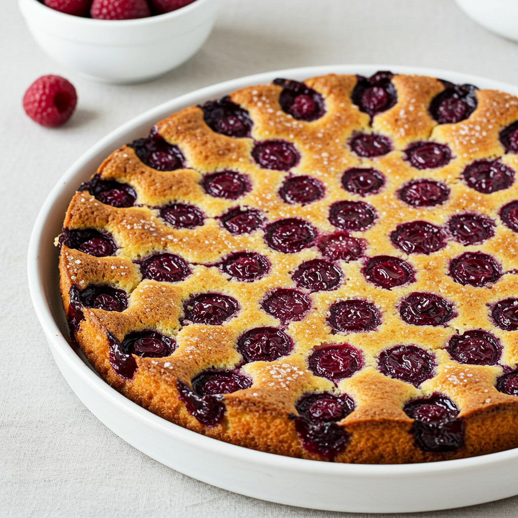 Dessert avec cerises Amarena