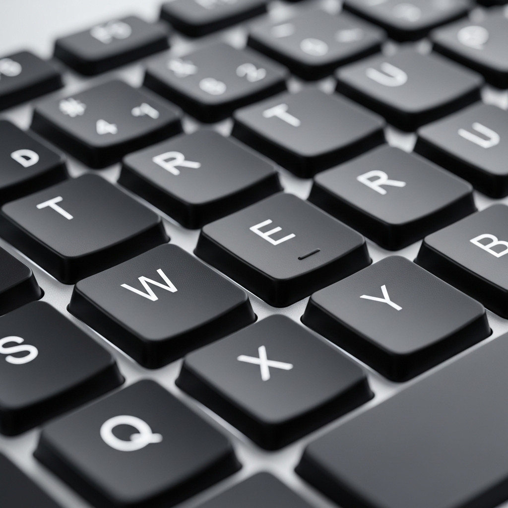 Exemple de clavier QWERTY