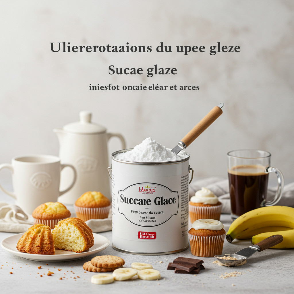 Utilisations du sucre glace