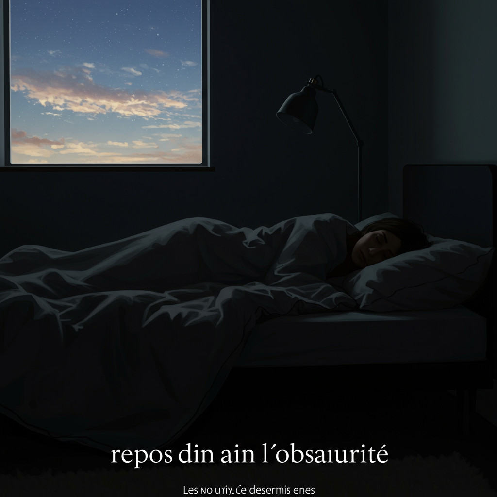 Repos dans l'obscurité