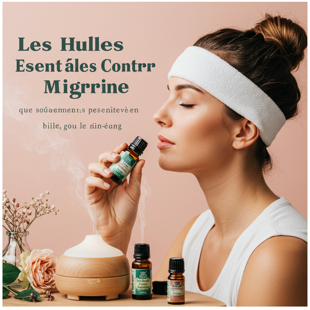 Huiles essentielles contre la migraine