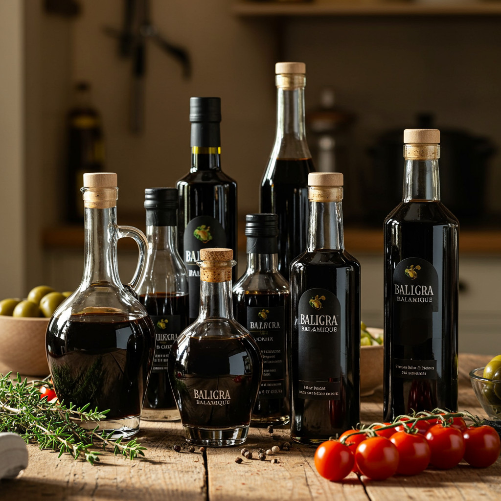 Bouteilles de Vinaigre Balsamique