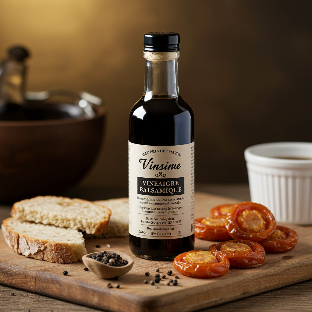 Bouteille de Vinaigre Balsamique Maison
