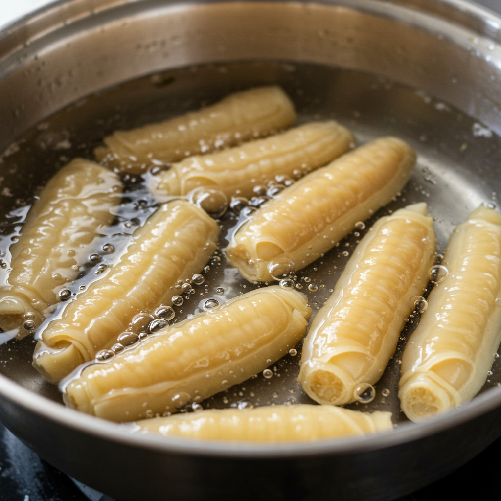 Cuisson à l'eau du maïs
