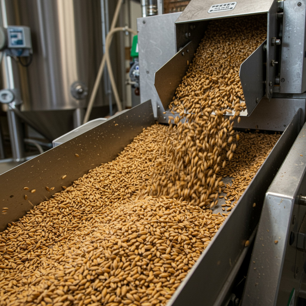 Concassage du malt