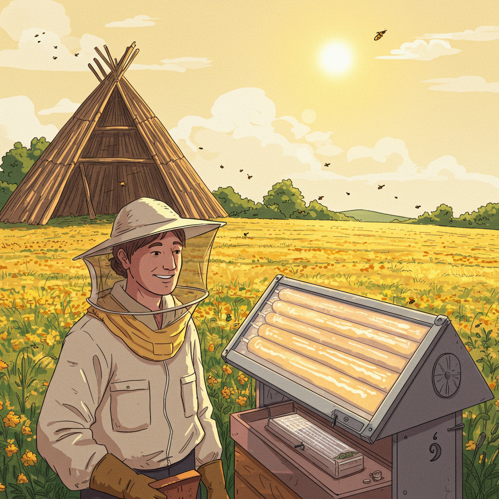 Cireuse solaire pour apiculteurs
