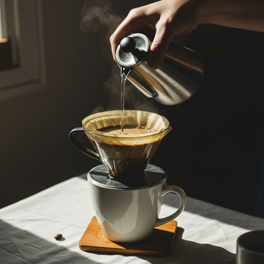 Méthode V60 pour préparer du café