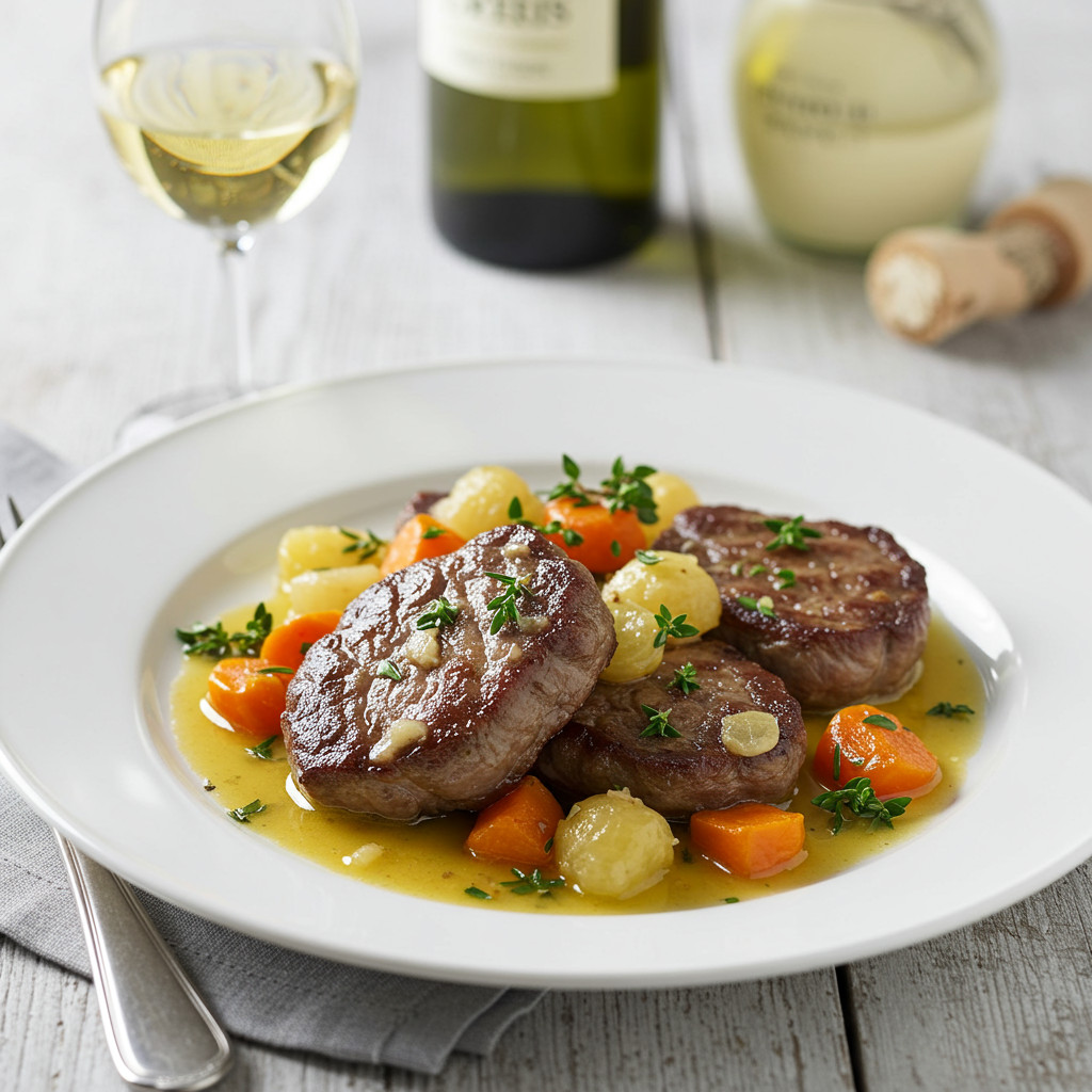 Diots de Savoie au vin blanc