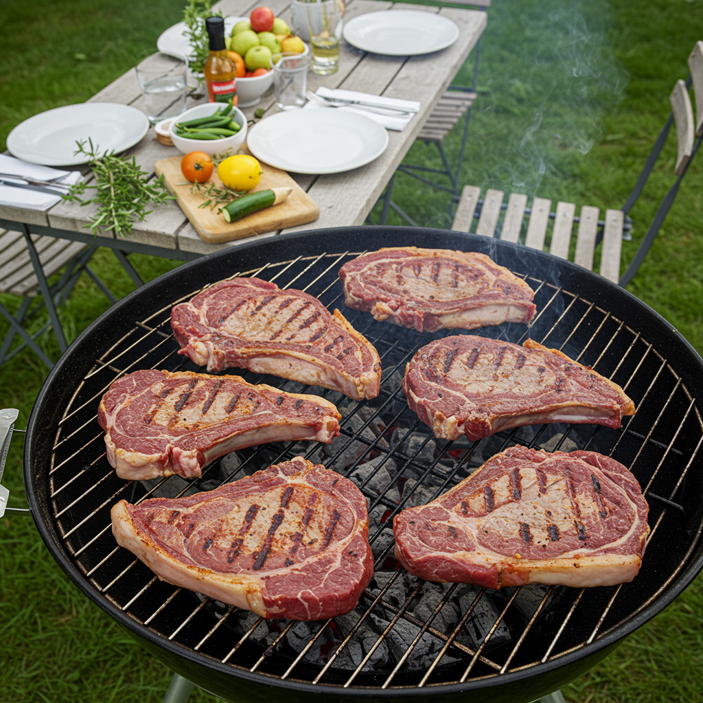 Diots de Savoie au barbecue