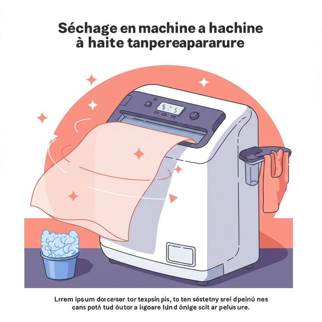 Séchage en machine à haute température