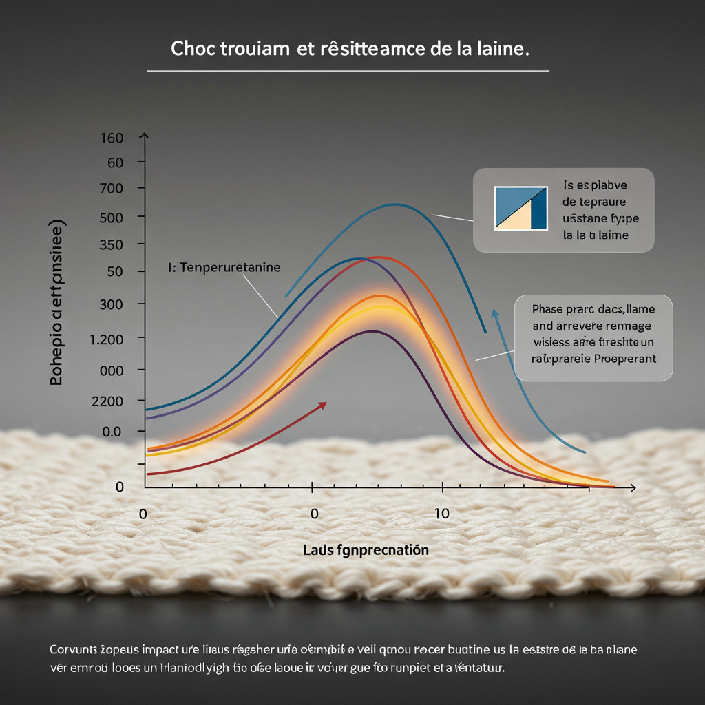 Choc thermique pour la laine