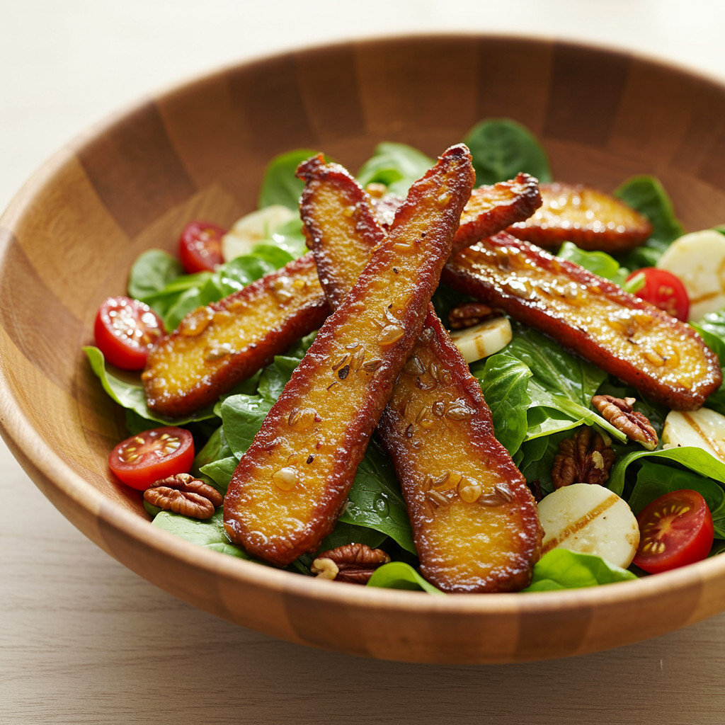 Salade gourmande aux gésiers confits
