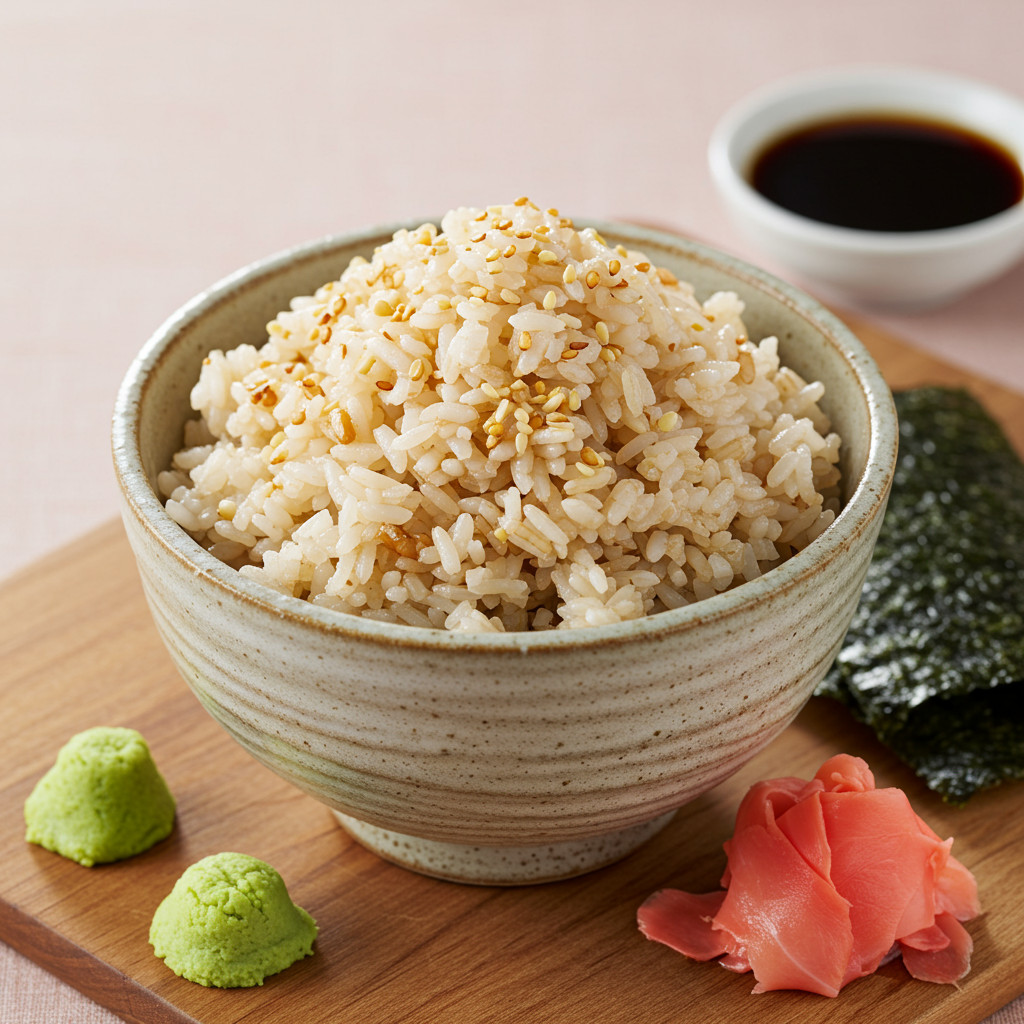 Assaisonnement du riz à sushi
