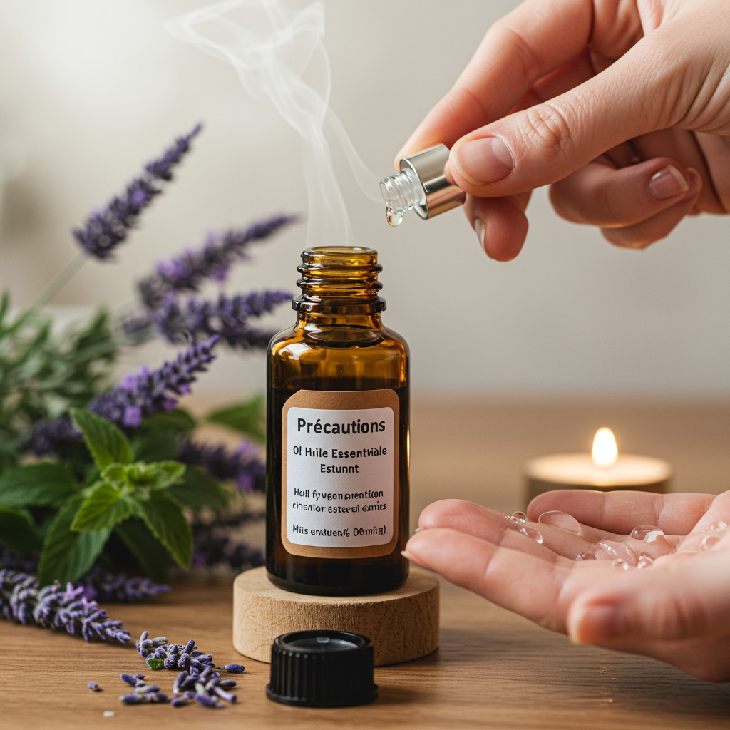Précautions avec les huiles essentielles