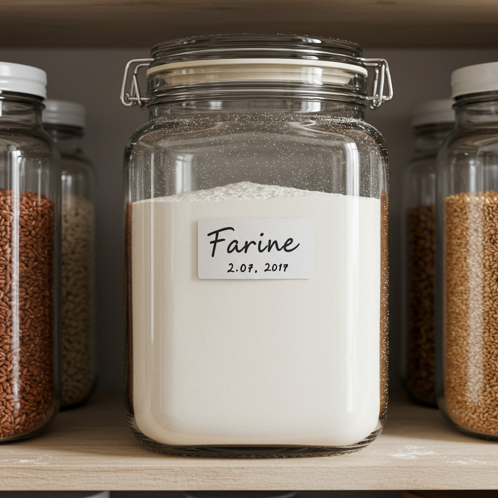 Conservation de la farine