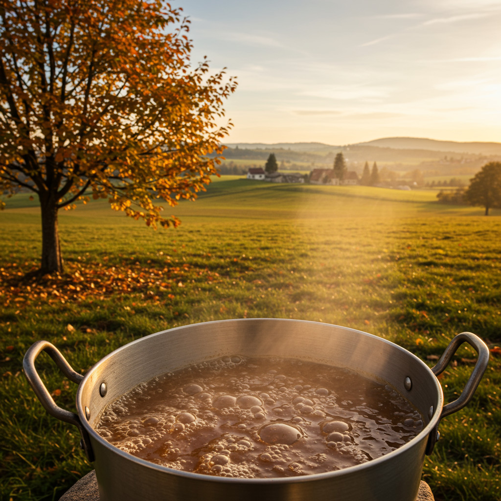 Cuisson du sirop