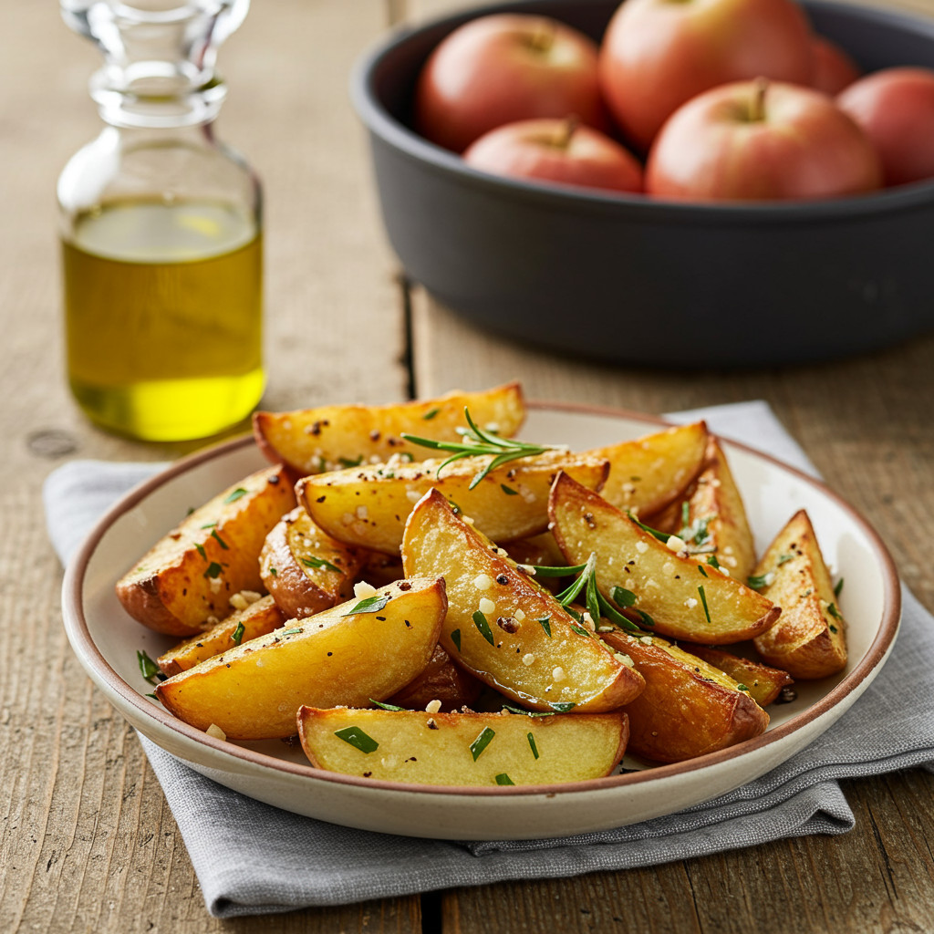 Assaisonnement des pommes de terre grenailles