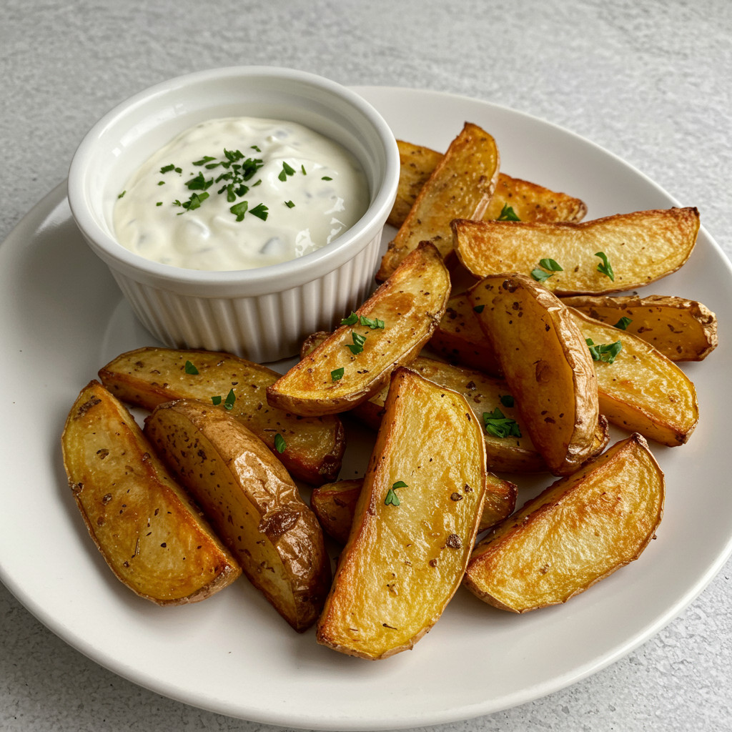 Pommes de terre grenailles cuites au air fryer