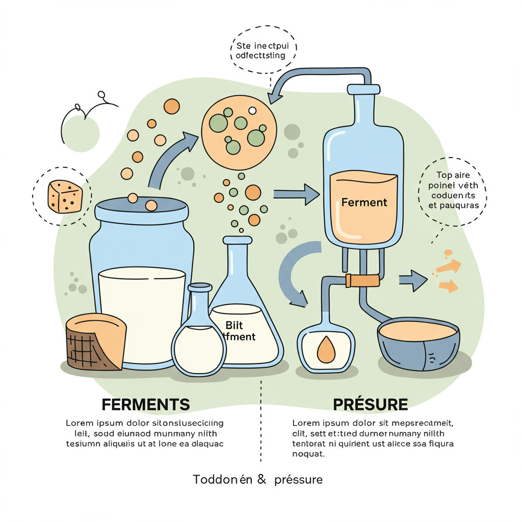 Ajout des ferments et présure